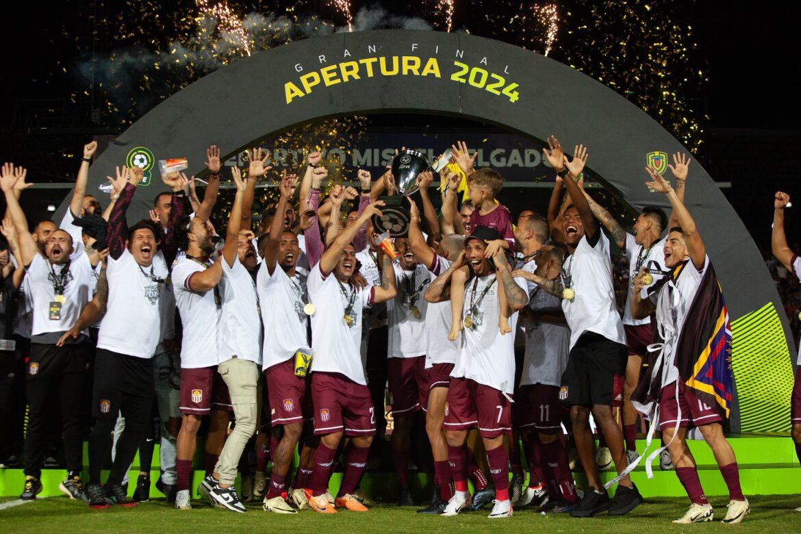 Carabobo FC se quedó con el Torneo Apertura 2024 | Cortesía Liga FUTVE